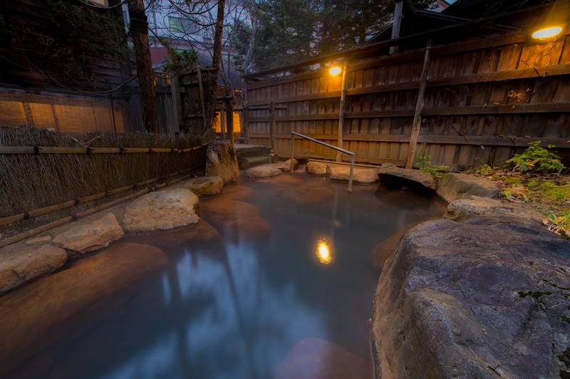 Hirayu Onsen in Nagano