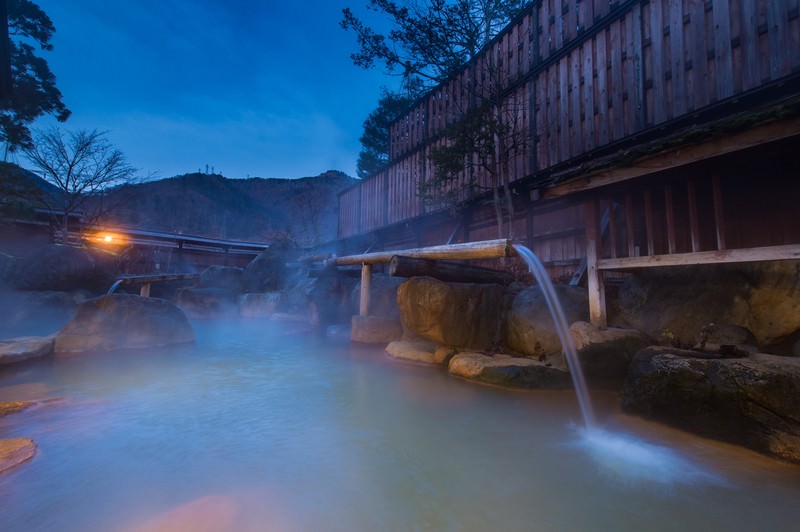 Hirayu Onsen in Nagano